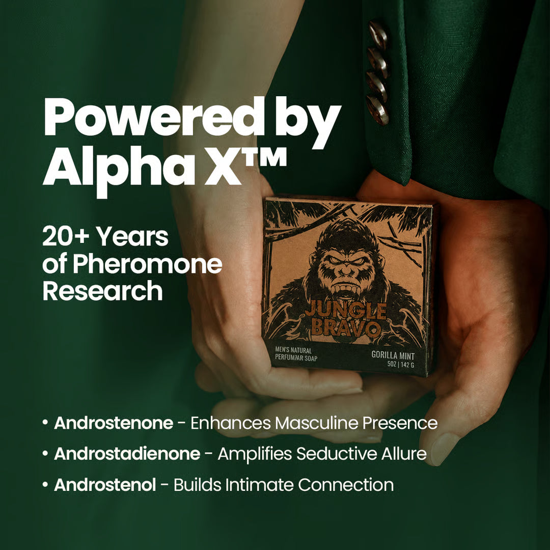 Turn Heads and Ignite Her Desire with Jungle Bravo Pheromone Soap