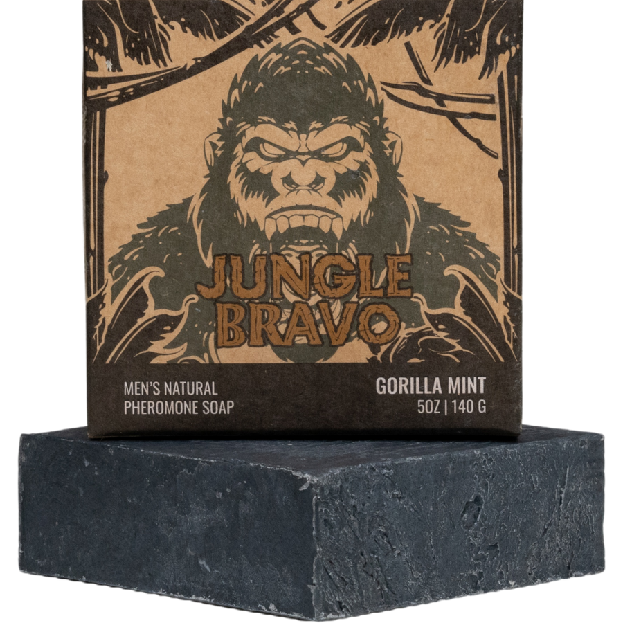 Jungle Bravo men's pheromone soap bar