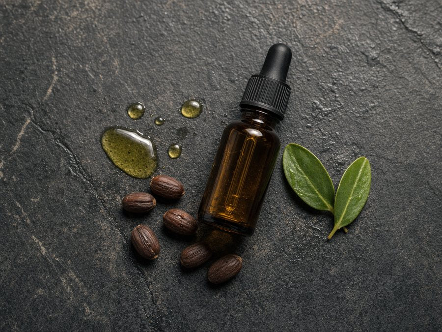 Jojoba oil with jojoba seeds