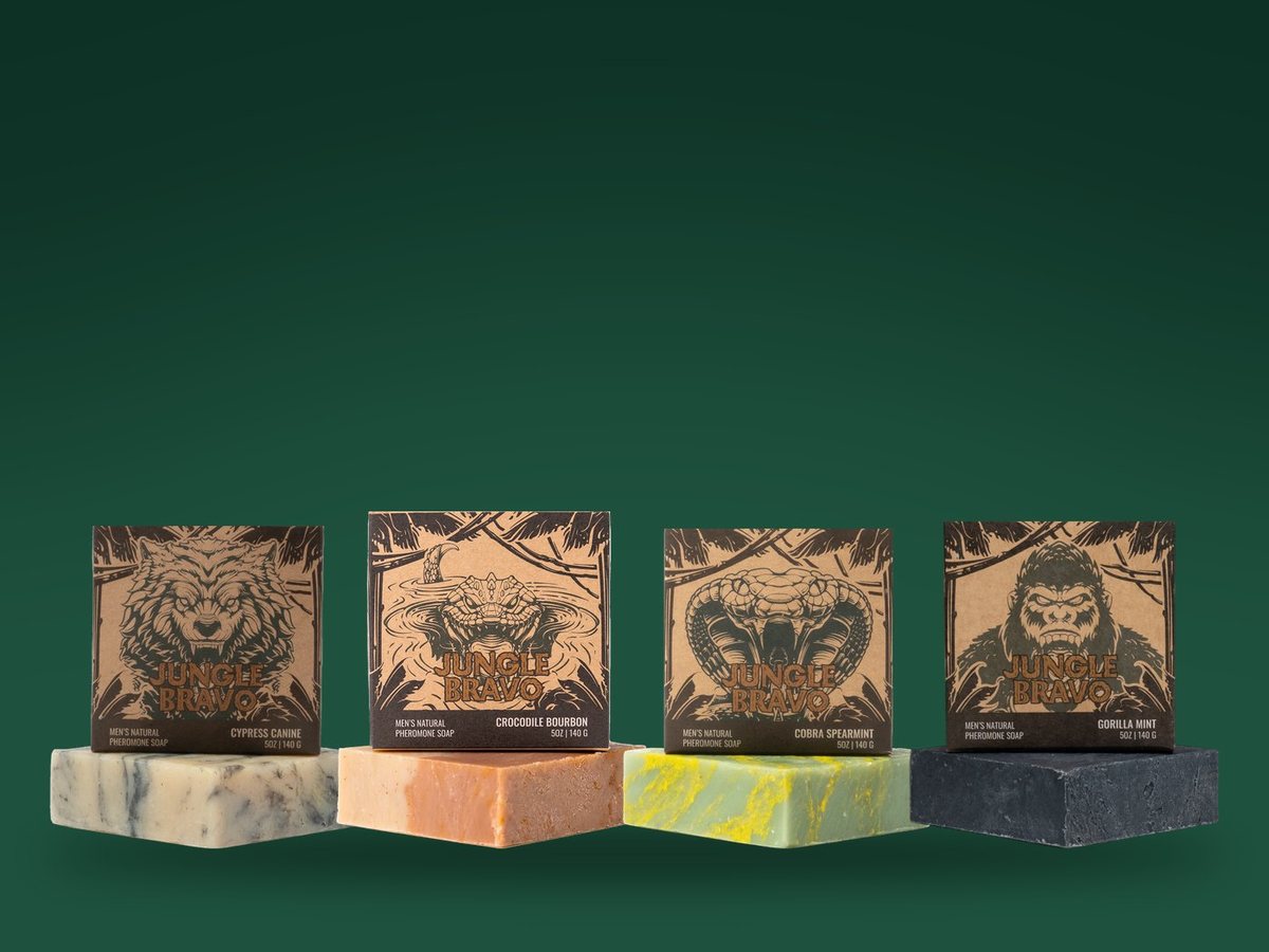 Jungle Bravo pheromone soap bars